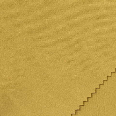 Polyester Stretch Scuba Knit Fabric, 330 gsm, 170 cm — Khaki