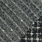 Navy Check Bouclé, Polyester — photo 1