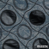Black Lines Voile, Polyester — photo 1