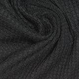 Dark Grey Marl Waffle Knit, Viscose — photo 1