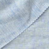 Light Blue Marl Jersey Knit, Cotton-Poly, 168 gsm — photo 1