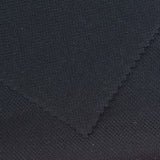 Polyester Cotton Stretch Piqué Knit Fabric, 270 gsm, 180 cm — Navy — photo 1
