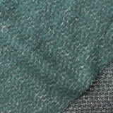 Dark Green Marl Chunky Knit, Viscose-Poly, 195 gsm — photo 1