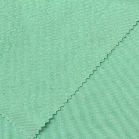 Mint Rib Knit, Cotton-Poly