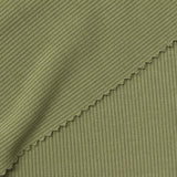 Polyester Stretch Rib Knit Fabric, 240 gsm, 140 cm — Green — photo 1