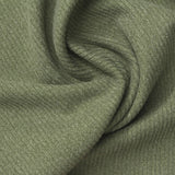 Brushed Polyester Stretch Rib Knit Fabric, 280 gsm, 153 cm — Green — photo 1