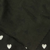 Silver Hearts Jersey Knit, Polyester — photo 1