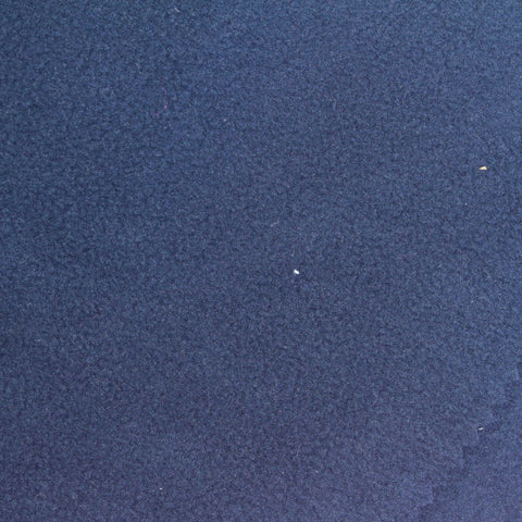 100% Polyester Fleece Fabric, 140 gsm, 180 cm — Navy