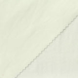 Cotton Stretch Rib Knit Fabric, 220 gsm, 170 cm — White — photo 1