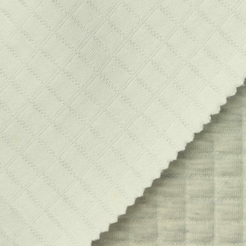 Light Grey Square Jacquard, Polyester