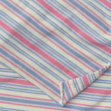 Pink Stripes Jersey Knit, Viscose — photo 1