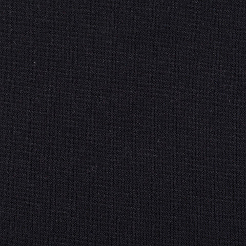 Polyester Stretch Chunky Knit Fabric, 600 gsm, 140 cm — Black