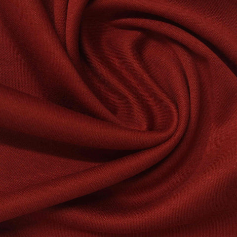 Cotton Modal Blend Knit Fabric, 250 gsm, 180 cm — Red