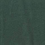 Polyester Cotton Stretch Rib Knit Fabric, 339 gsm, 124 cm — Green — photo 1