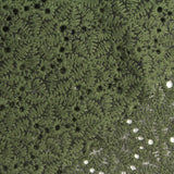 Olive Dots Mesh, Cotton-Nylon — photo 1