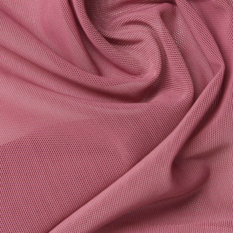Nylon Stretch Mesh Fabric, 160 gsm, 160 cm — Pink