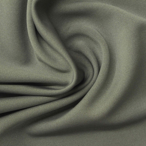 Polyester Viscose Stretch Scuba Knit Fabric, 250 gsm — Khaki, ref EF-262758