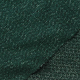 Dark Green Marl Chunky Knit, Viscose-Poly, 210 gsm — photo 1