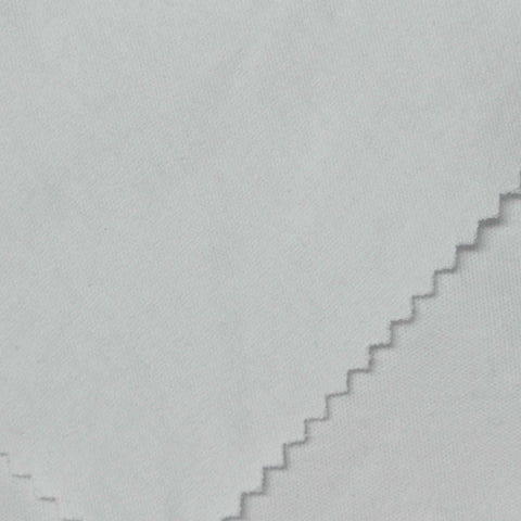 100% Cotton Interlock Knit Fabric, 190 gsm, 155 cm — Grey