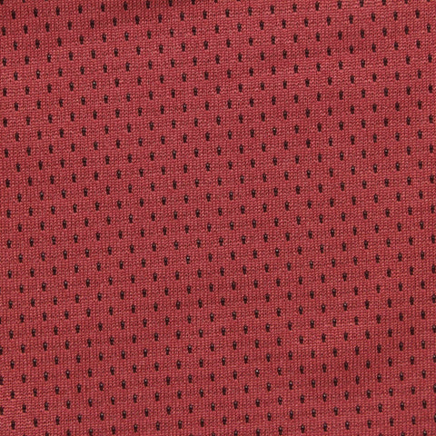 Jacquard 100% Polyester Mesh Fabric, 140 gsm, 116 cm — Red