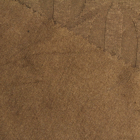 Brown Diagonal-Stripe Jacquard, Viscose-Acrylic