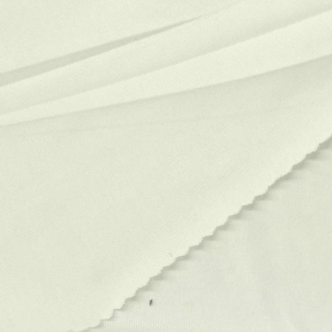 Cotton Polyester Jersey Knit Fabric, 200 gsm, 155 cm — Beige