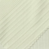 Polyester Viscose Rib Knit Fabric, 200 gsm, 178 cm — White — photo 1