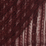 Burgundy Openwork Lace, Nylon — photo 1