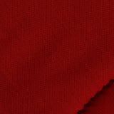 Slub Cotton Polyester Stretch Piqué Knit Fabric, 200 gsm, 185 cm — Red — photo 1