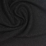 Rib Knit Fabric, 180 gsm, 150 cm — Black — photo 1