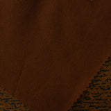 Dark Brown Abstract-Animal Print French Terry, Poly-Cotton — photo 1