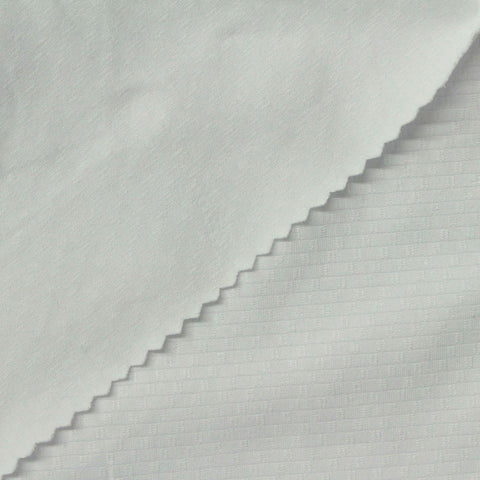 Plaid Polyester Stretch Knit Fabric, 290 gsm, 165 cm — Grey
