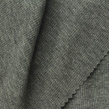Grey Heather Rib Knit, Poly-Viscose, 215 gsm — photo 1