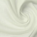 Linen Viscose Woven Fabric, 170 gsm — White — photo 1
