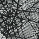 100% Polyester Mesh Fabric, 150 cm — Black — photo 1
