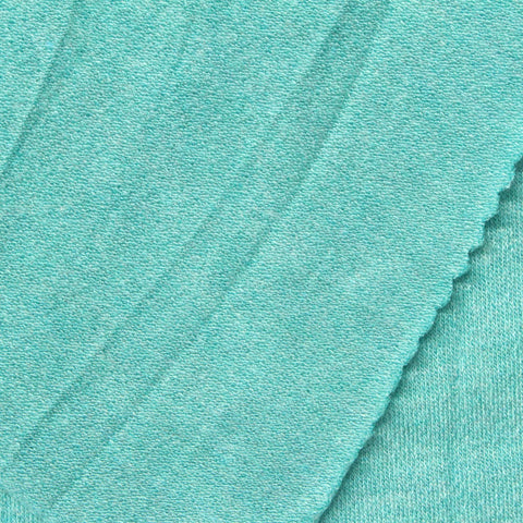 Light Teal Marl Linen-Look, Viscose
