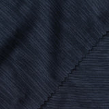 Dark Blue Marl Jersey Knit, Polyester, 148 gsm — photo 1