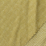 Beige Herringbone Jersey Knit, Polyester — photo 1