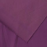 Brushed Nylon Stretch Interlock Knit Fabric, 247 gsm, 129 cm — Purple — photo 1