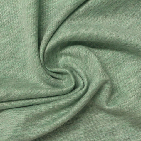 Polyester Viscose Interlock Knit Fabric, 170 gsm, 160 cm — Green, ref EF-238608