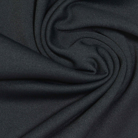 Nylon Stretch Interlock Knit Fabric, 260 gsm, 130 cm — Grey