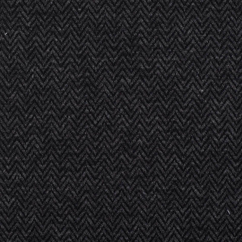 Dark Grey Herringbone Chunky Knit, Polyester