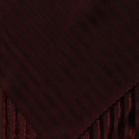Polyester Stretch Velvet Fabric, 220 gsm — Red