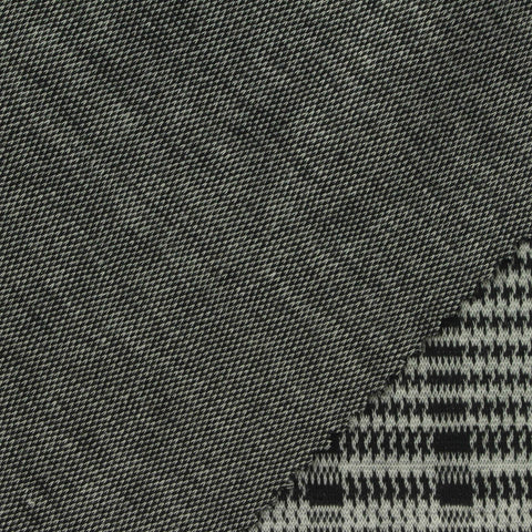 Black Houndstooth Jacquard, Polyester, 280 gsm, 160 cm, ref EF-265009