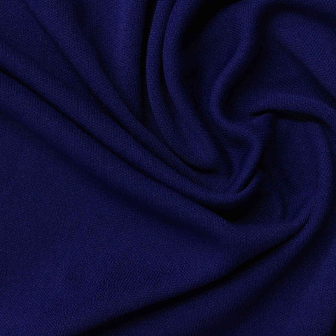 100% Polyester Jersey Knit Fabric, 103 gsm, 170 cm — Navy