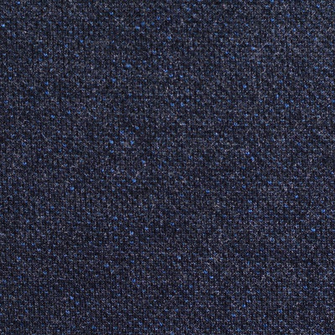 Dark Blue Marl Knit, Polyester, 447 gsm