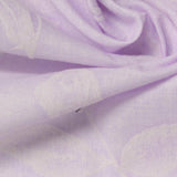 Flocked Polyester Voile Fabric, 95 gsm, 150 cm — Purple — photo 1