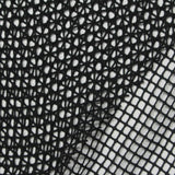 Polyester Stretch Mesh Fabric, 115 gsm, 160 cm — Black — photo 1