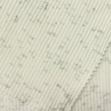 Light Cream Flecks Rib Knit, Poly-Viscose — photo 1