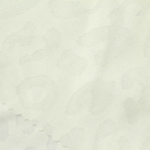 Off-White Animal Print Jersey Knit, Poly-Viscose